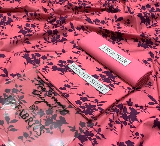 🌿 I.B Fabrics – Lawn Bonanza 2PC Suit (Article-23)