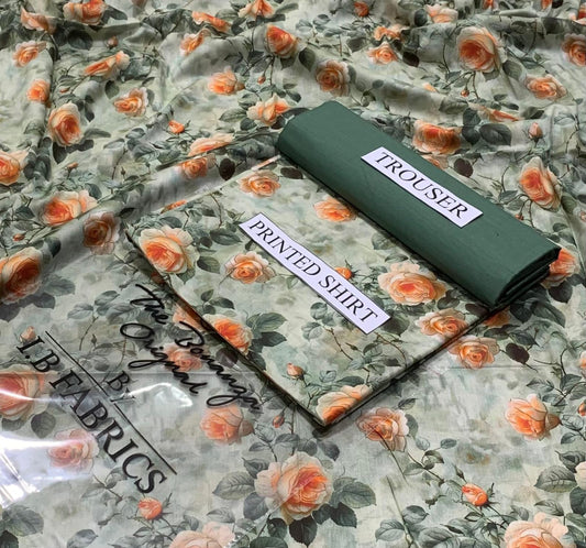 🌿 I.B Fabrics – Lawn Bonanza 2PC Suit (Article-44)