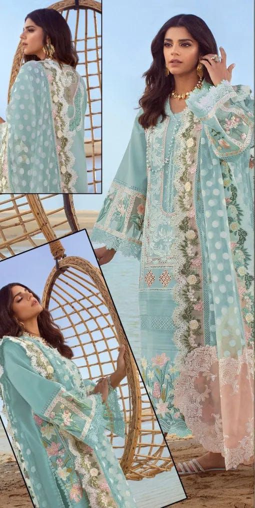 Crimson Chikankari Lawn Suit with Heavy Embroidered Jacquard Dupatta