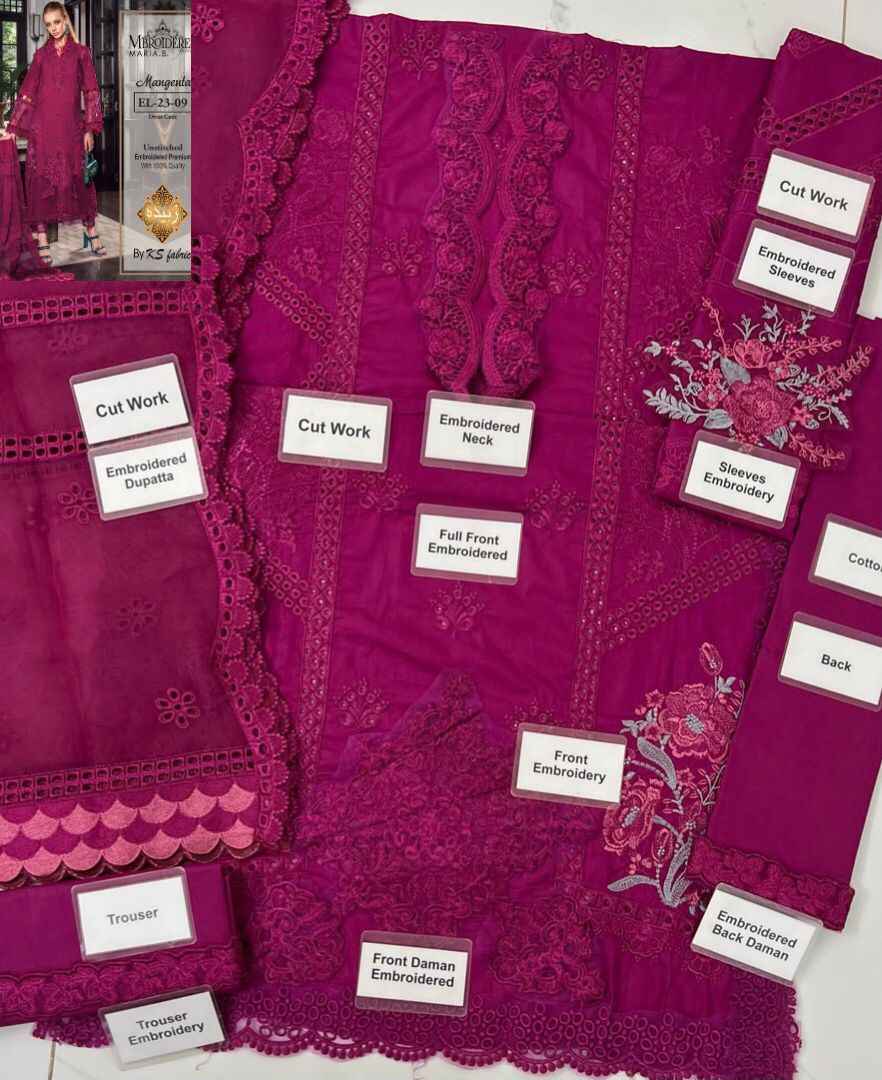 MARIA.B Luxury Chikankari Collection 2025