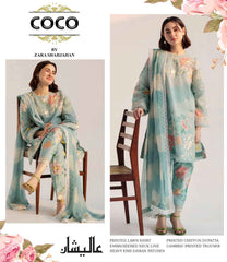 CoCo By ZARA SHAH JAHAN – Eid Luxury Lawn Collection 2025