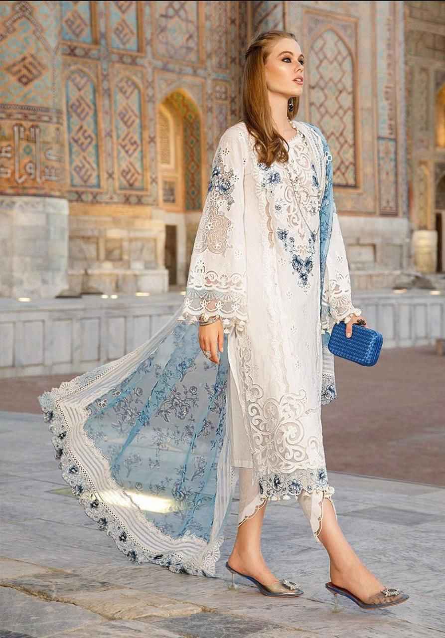 MARIA.B CHIKANKARI FESTIVE COLLECTION