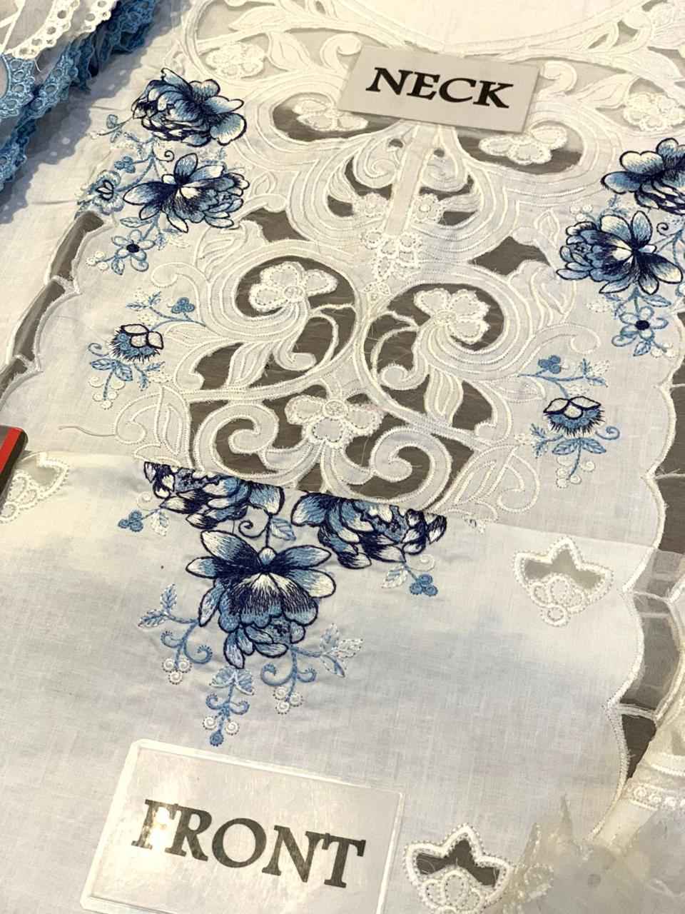 MARIA.B CHIKANKARI FESTIVE COLLECTION