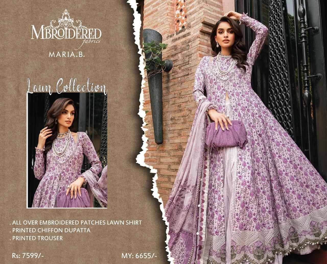 MARIA.B – Embroidered Lawn 3PC Collection