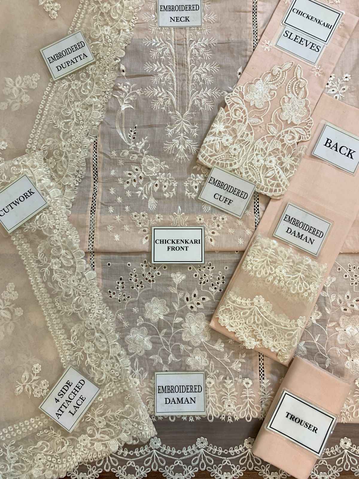 IMROZIA Sareen Chickenkari Collection