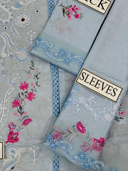 QALAMKAR | Chikankari Luxe Lawn – Elegance in Every Thread