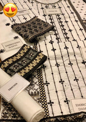 QALAMQAR | Luxury Lawn Collection – Article #QL-D05-AABROO