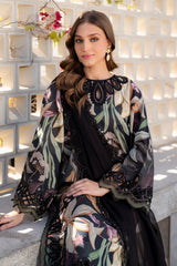 Barooque Luxury Lawn Collection 2025/26 – 3PC Embroidered Suit