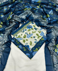 BIN SAEED | Premium Unstitched 3-Piece Lawn Suit (Article 15)