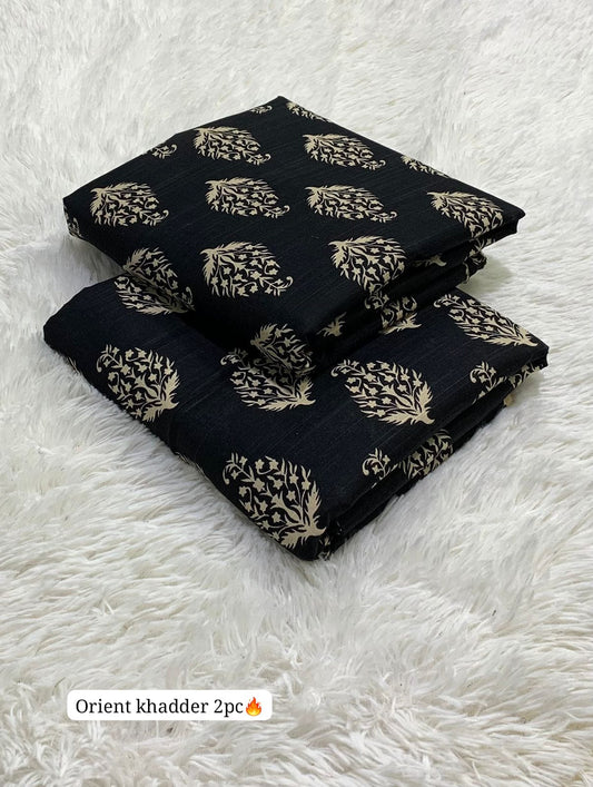 Orient Allover 2-Piece Printed Khaddar Collection (Design 19)