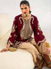 SILK EMRIEODERY 2 PIECE